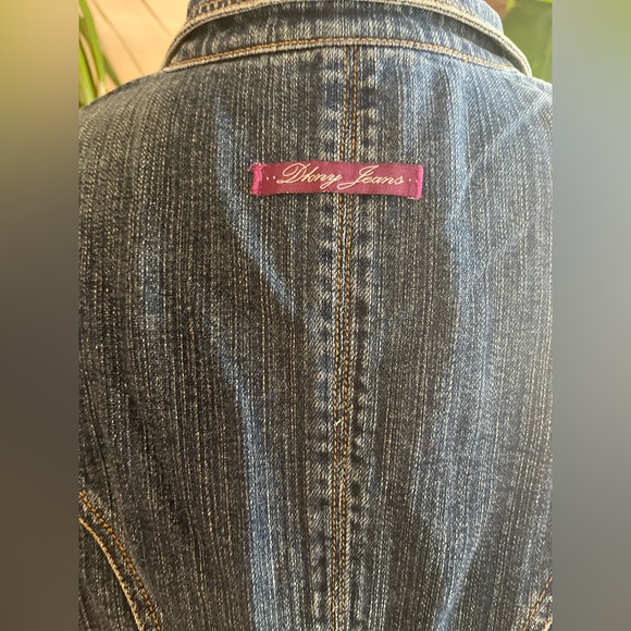 DKNY button up Jean Jacket - Picture 4 of 9